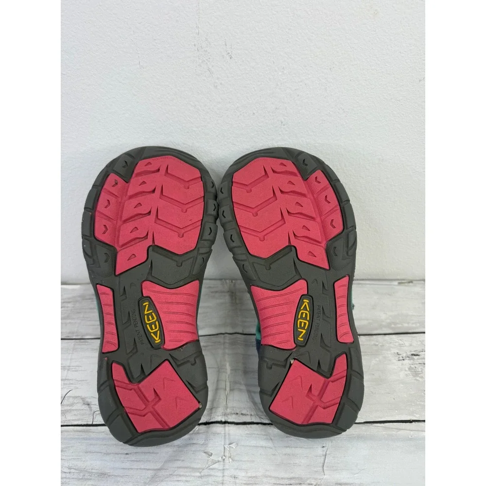 Keen Newport H2 Waterproof Sandals Blue Teal Pink Kids Size 4 Big Kid 1018315